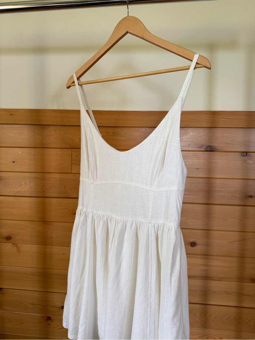 NWT Ardene Linen Blend Mini Skater Dress